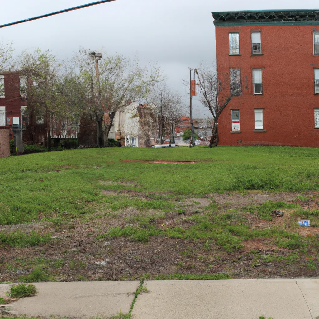 Vacant residential lot in Jersey City, NJ