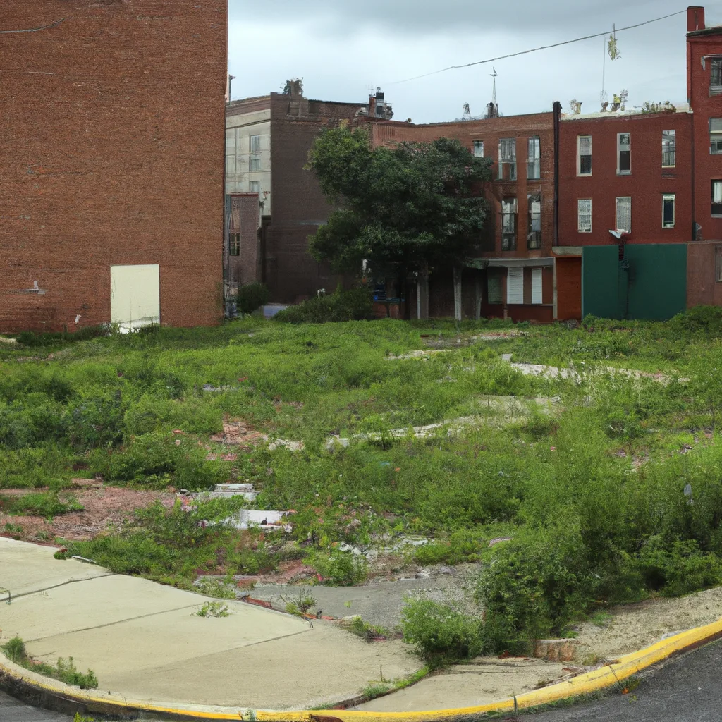 Vacant residential lot in Newark, NJ