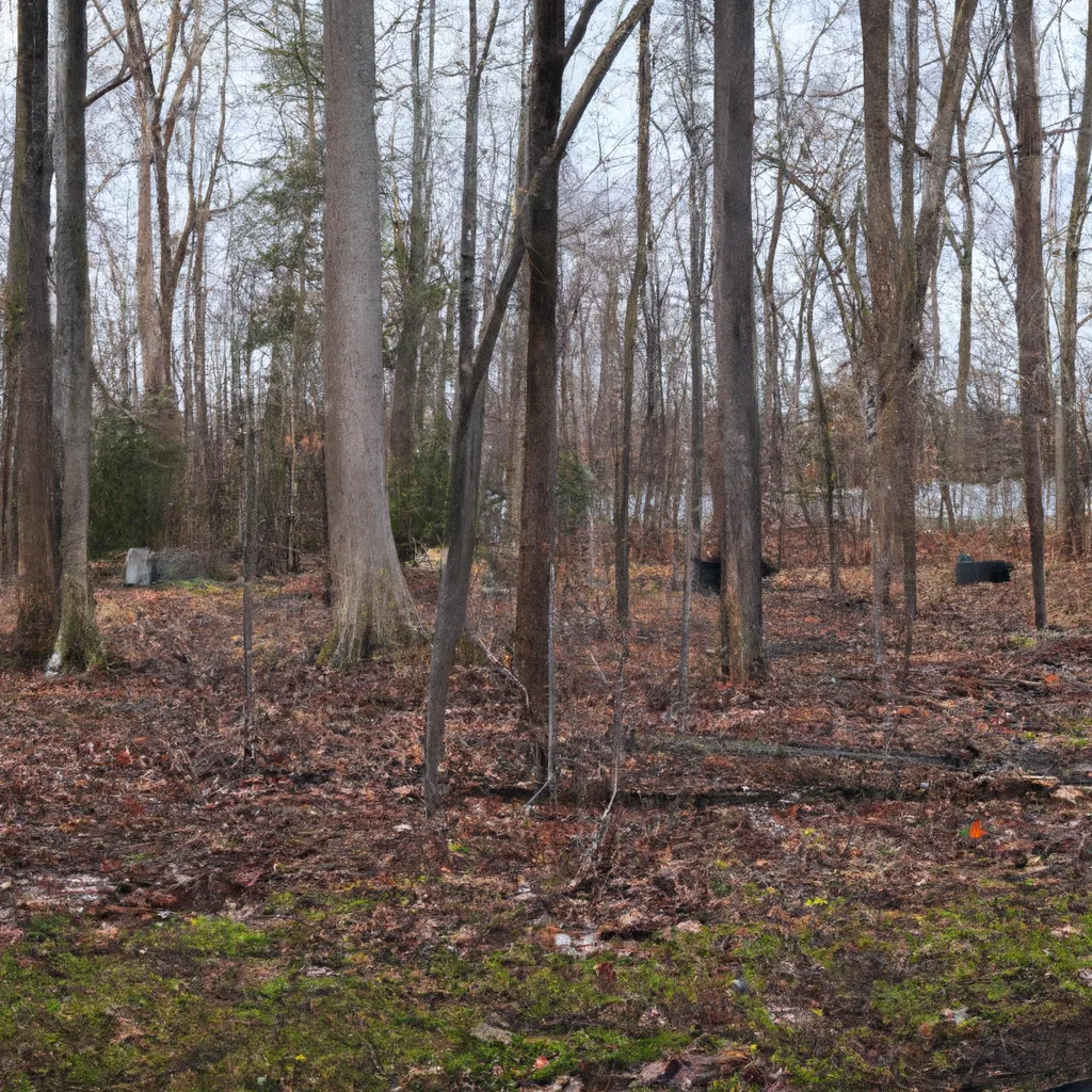 Wooded forest parcel in Camden, NJ