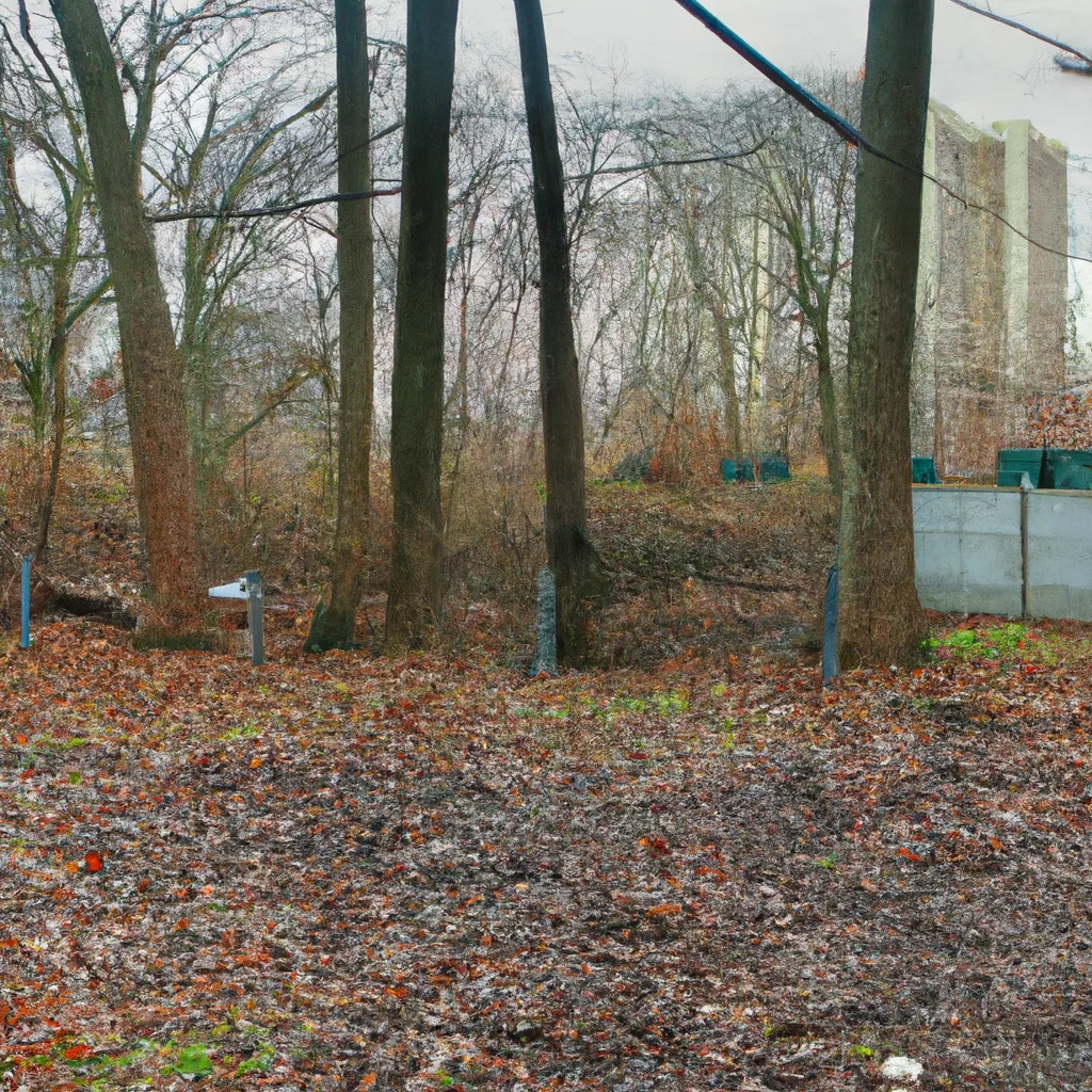 Wooded forest parcel in Elizabeth, NJ