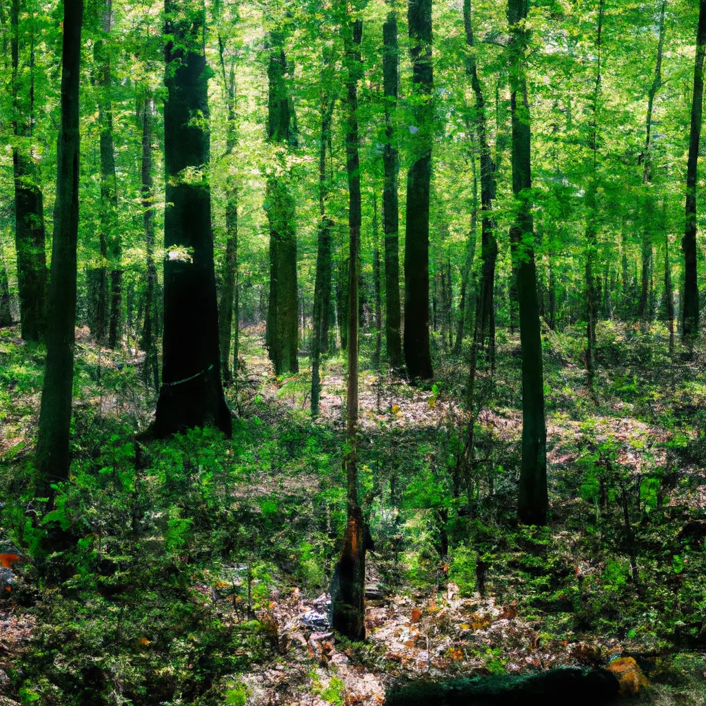 Wooded forest parcel in Hackensack, NJ