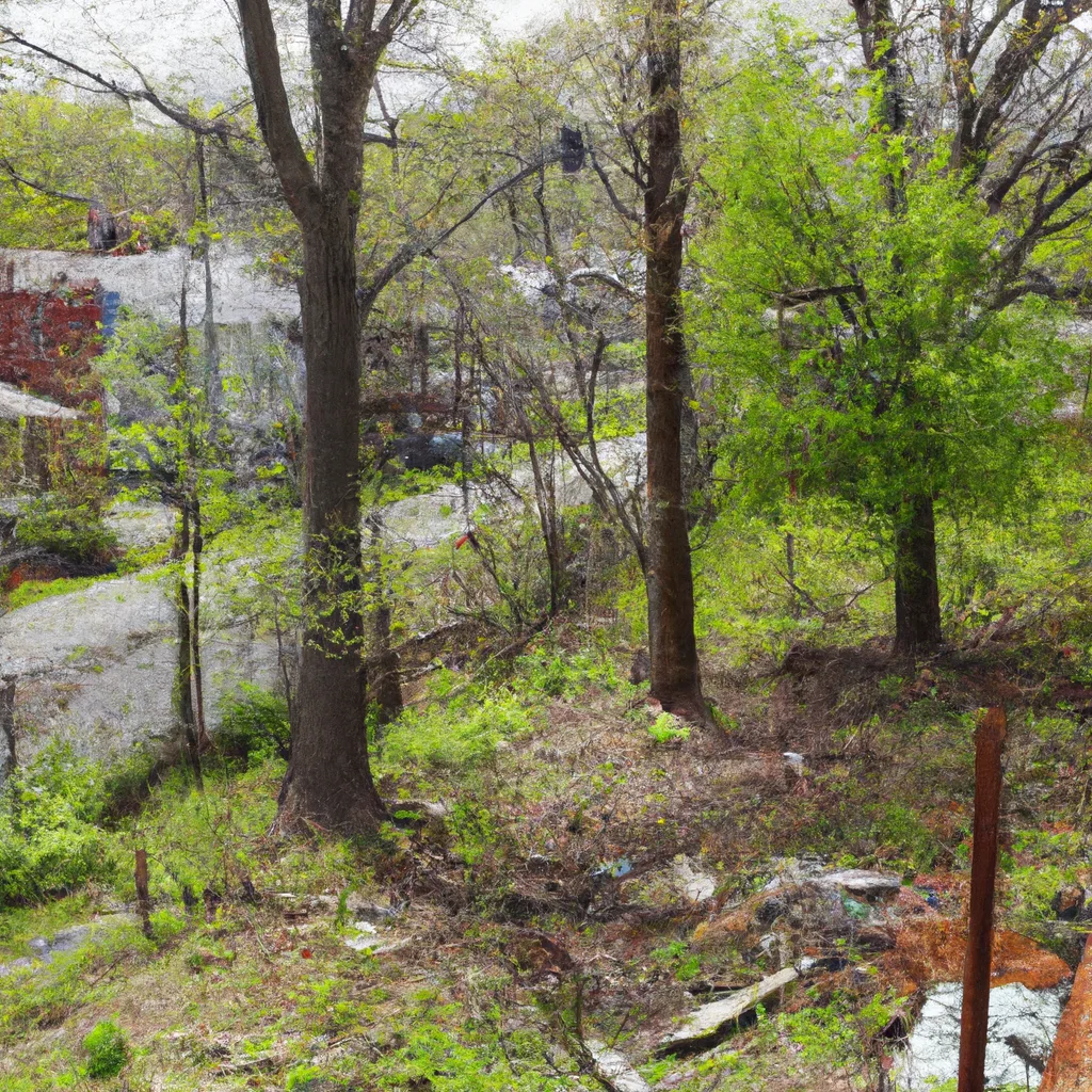 Wooded forest parcel in Paterson, NJ